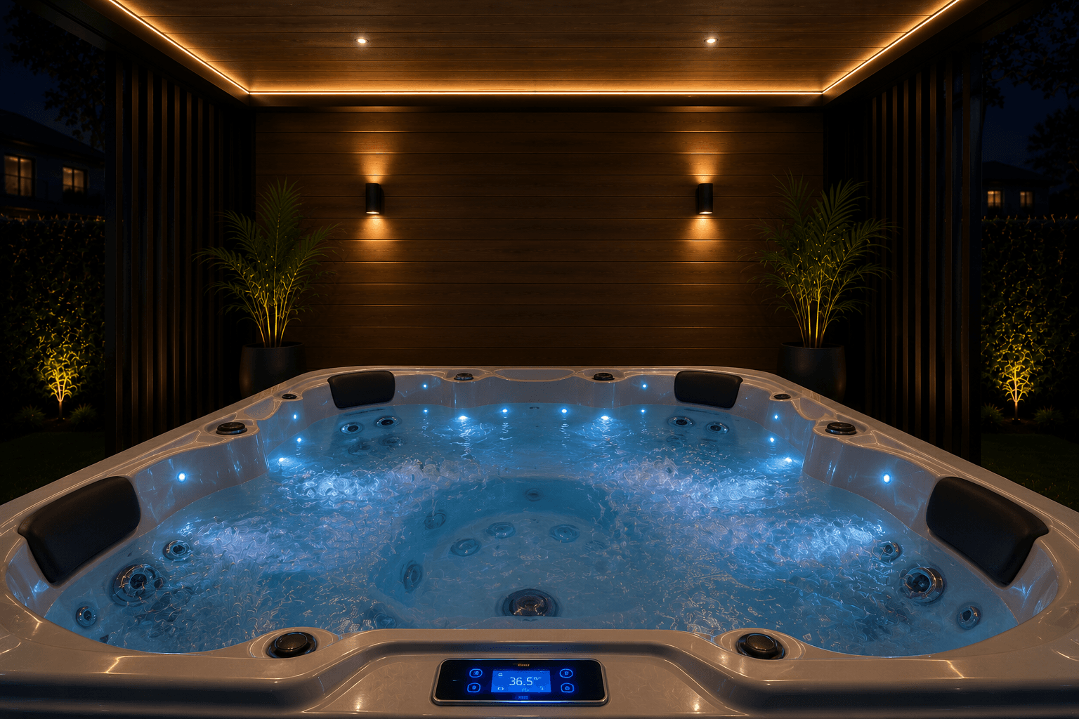 Jacuzzi close-up