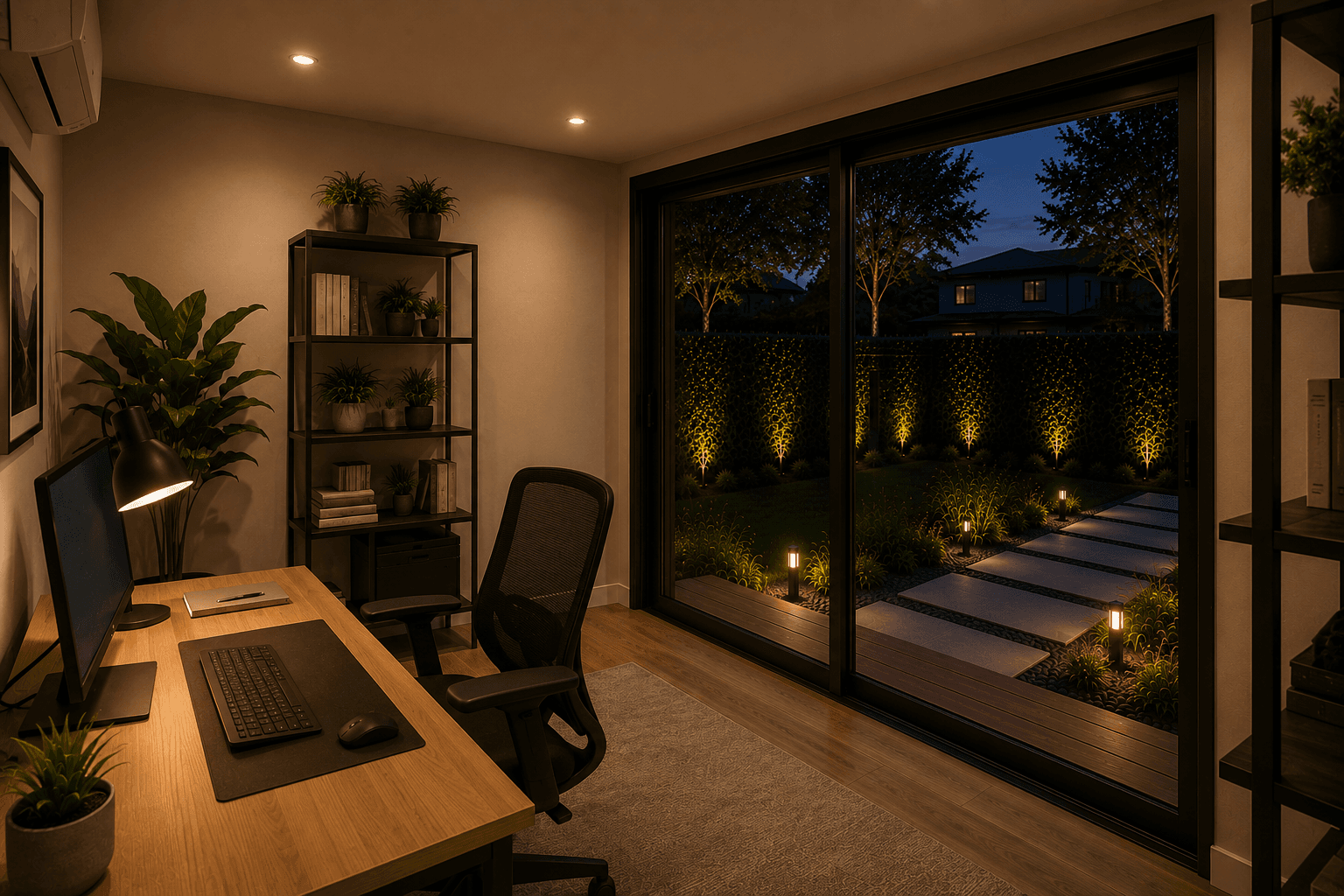 Office vista al exterior